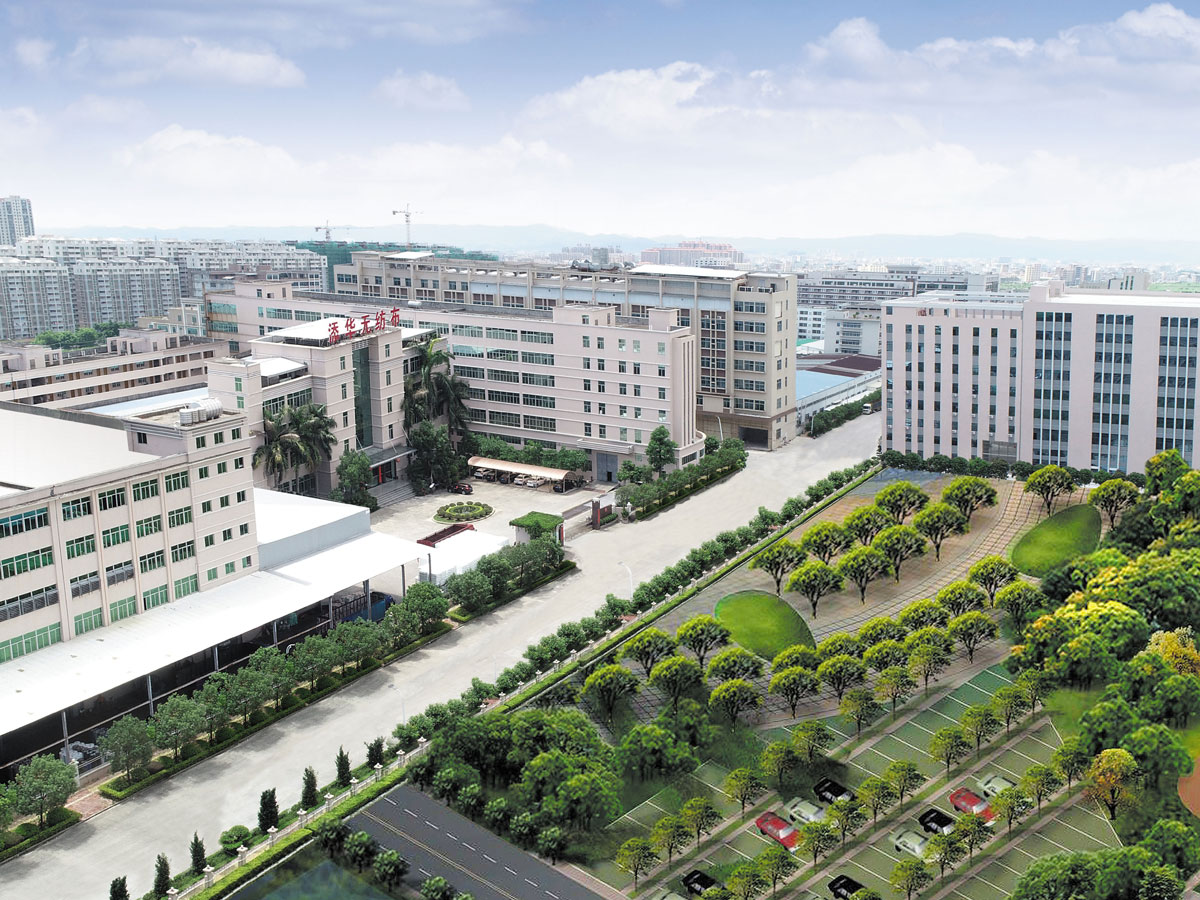 Aerial view of plant
